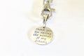 Thank You For Raising The Woman of My Dreams Keychain, Mother In Law Gift, Mother Of The Bride Gift, Mother In Love Gift, Mom In Love Gift