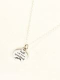 Faith Jewelry Gifts, Faith Can Move Mountains Minimalist Necklace, Encouragement Jewelry, Encouraging Gift, Faith Gift For Her, Motivating