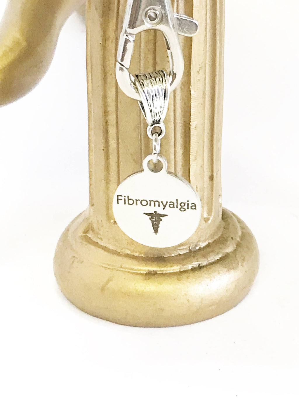 Fibromyalgia Medical ID Awareness Keychain, Fibromyalgia Keychain, Fibromyalgia  Condition Awareness, Fibromyalgia Medical Notification