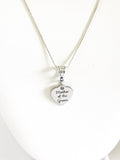 Mother Of The Groom Necklace, Engraved Pendant Necklace, Gift For Mother In Law, Wedding Jewelry, Gift For Fiance's Mother, Mother In Love