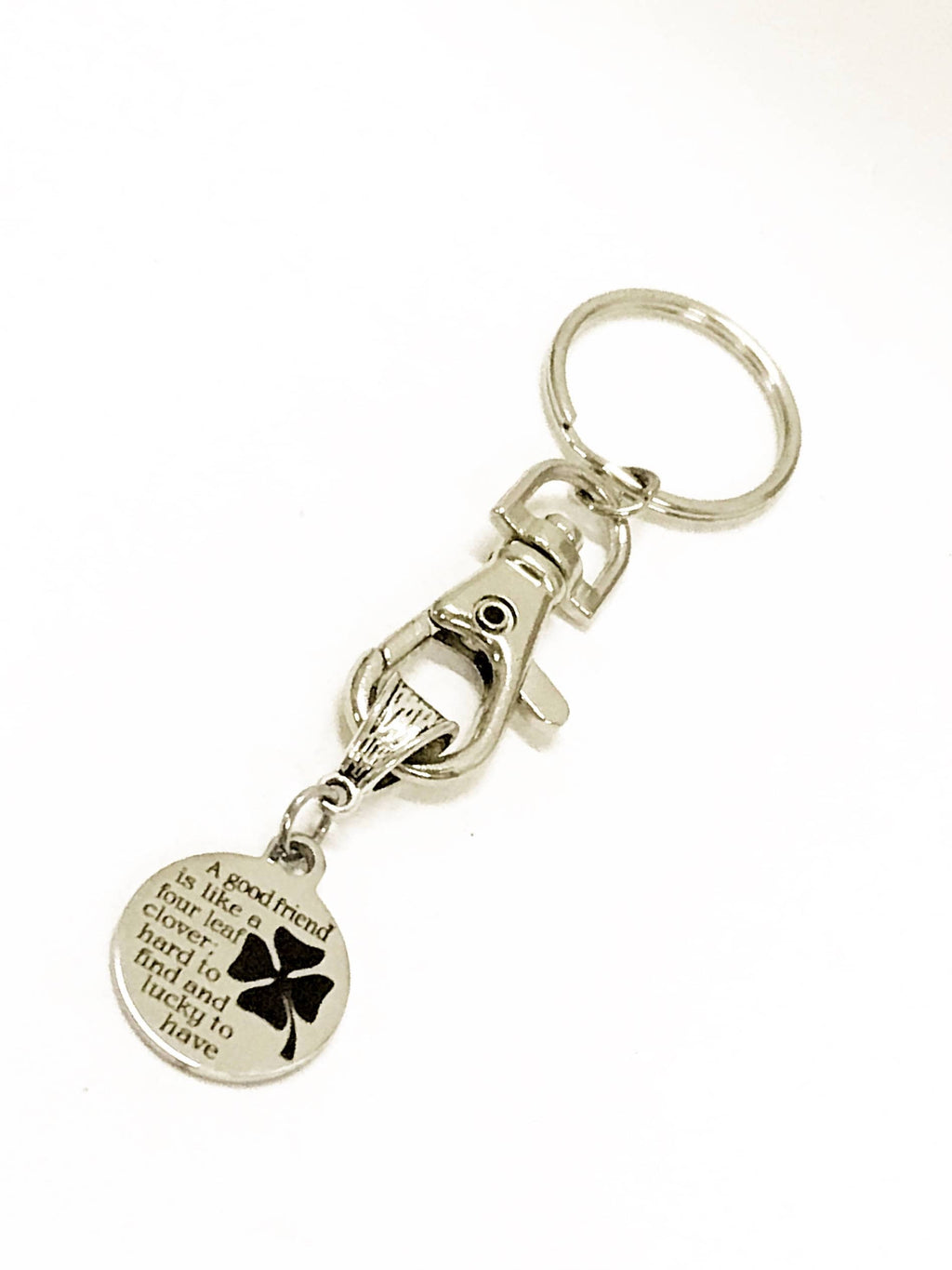 Good Friend Keychain, Good Friends Are Hard To Find Keychain, Good Friend Gift, Good Friends Are Lucky To Have, Gift For Friend, Friend Gift