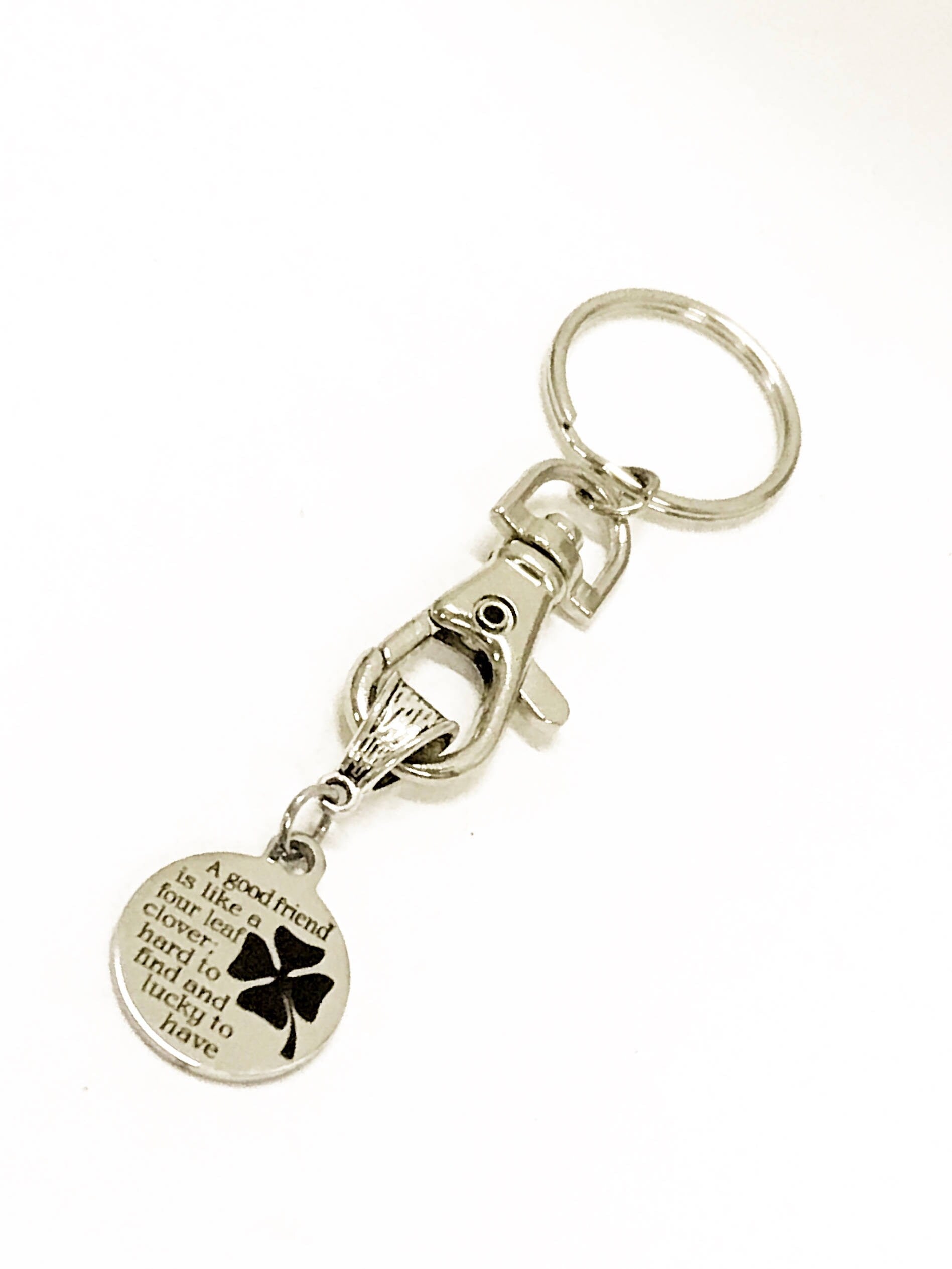 Good Friend Keychain, Good Friends Are Hard To Find Keychain, Good Friend Gift, Good Friends Are Lucky To Have, Gift For Friend, Friend Gift