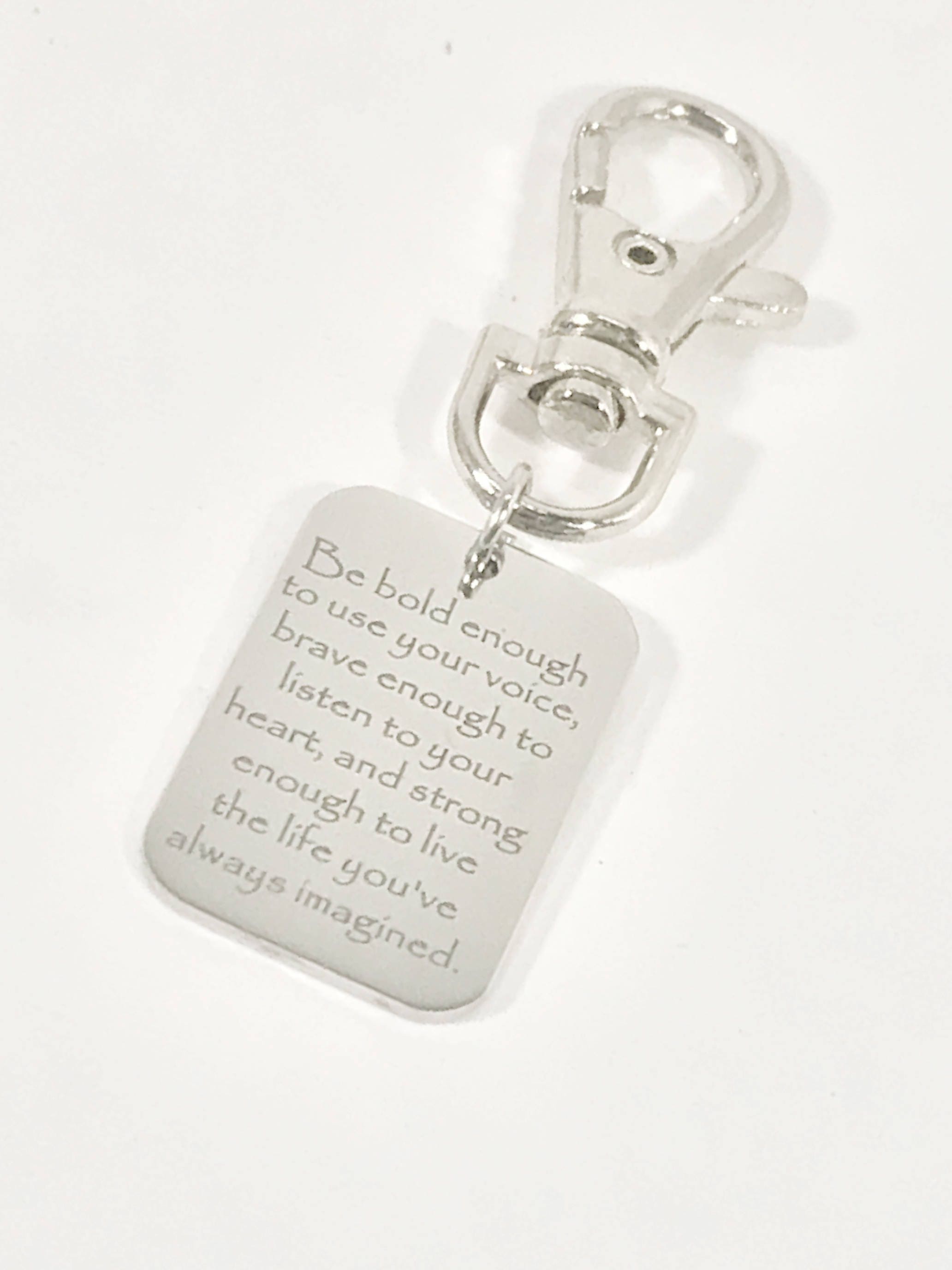 Encouragement Gift, Luggage Bag Zipper Pull, Son Gift, Backpack Zipper Pull, Motivating Daughter Gift, Graduation Gift, Encouraging Gift