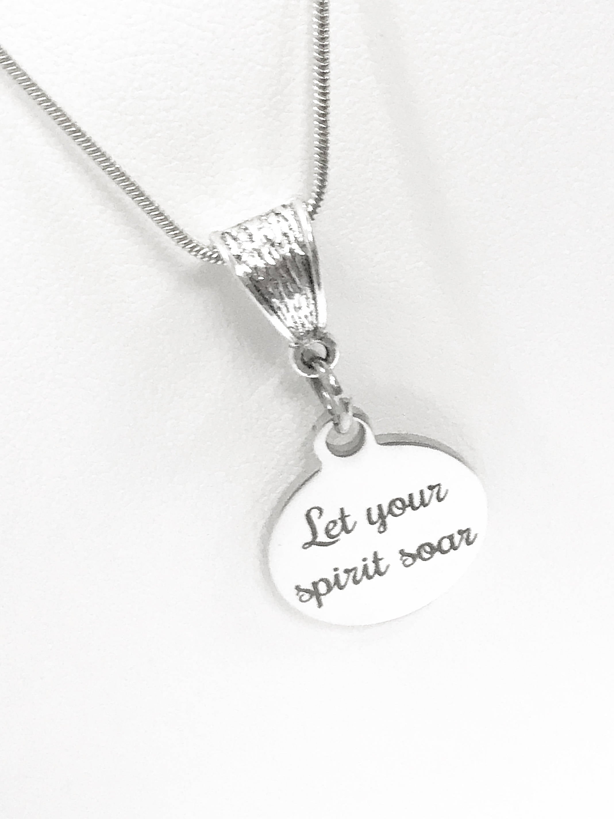 Motivating Jewelry, Let Your Spirit Soar Necklace, Encouragement Jewelry, Encouraging Gifts, Motivating Gifts, Daughter Jewelry Gift For Her