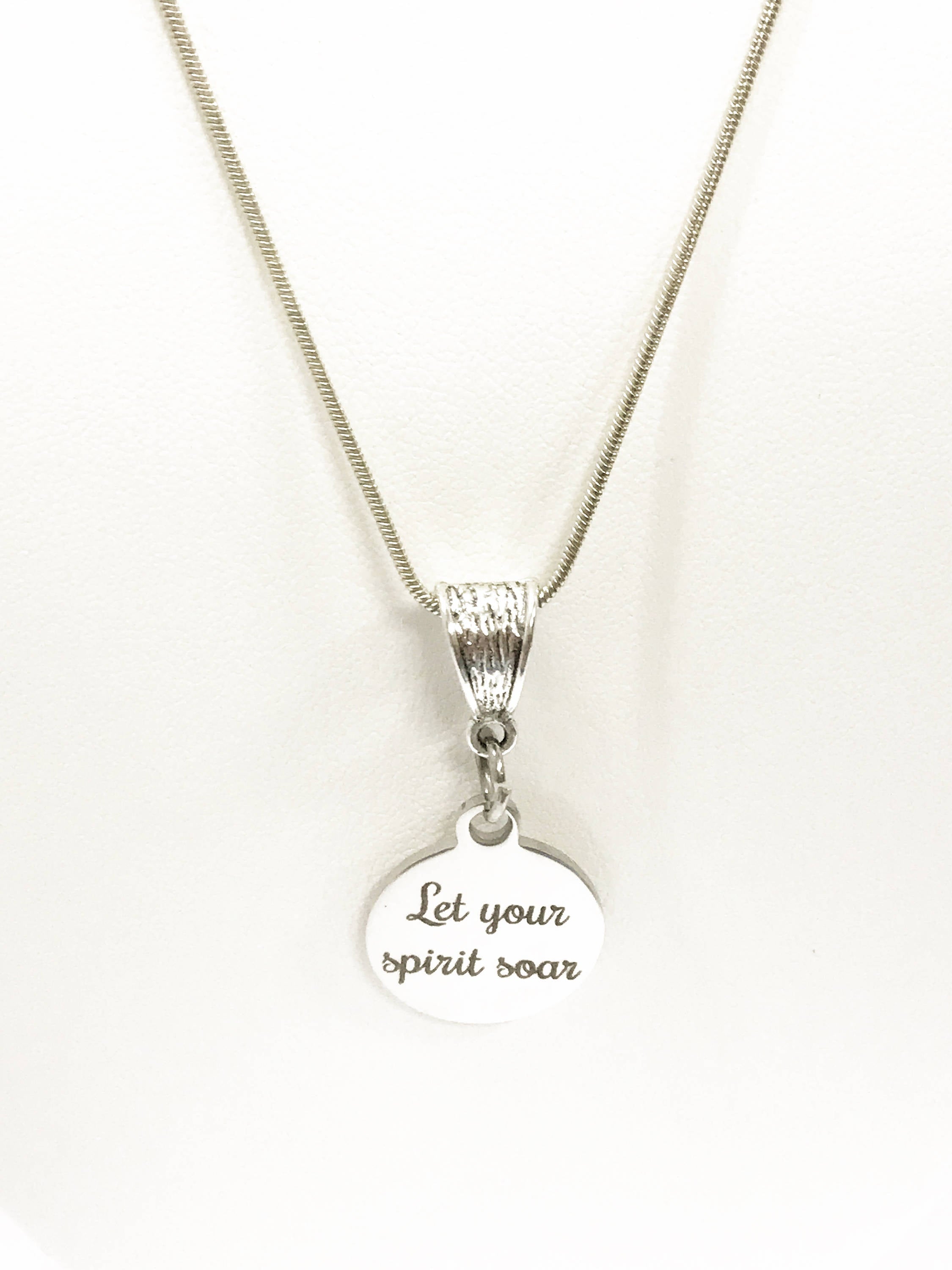 Motivating Jewelry, Let Your Spirit Soar Necklace, Encouragement Jewelry, Encouraging Gifts, Motivating Gifts, Daughter Jewelry Gift For Her