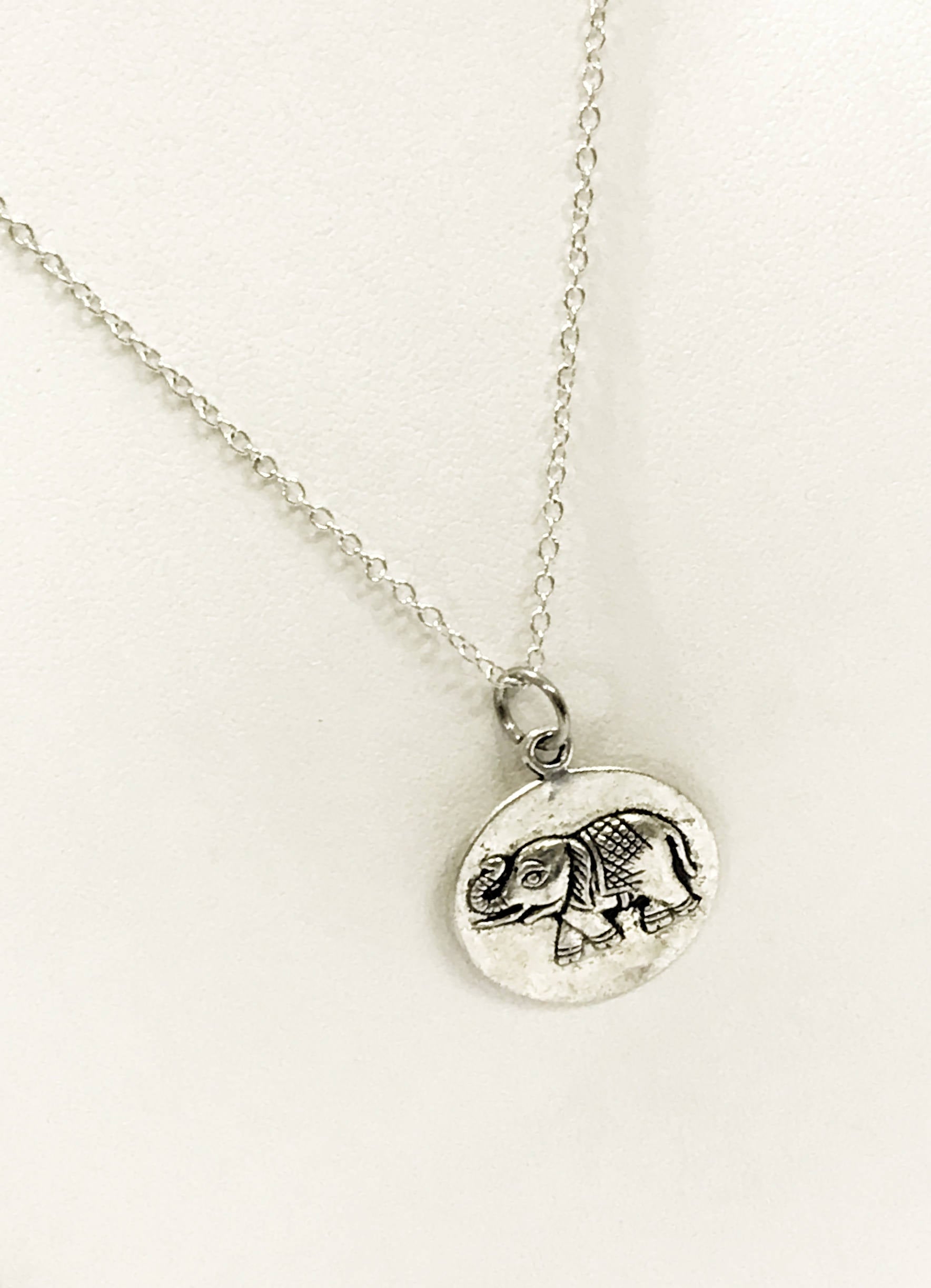 Good Luck Jewelry, Good Luck Necklace, Elephant Jewelry, Elephant Necklace, Good Luck Charm, Wishing You Good Luck, Elephant Gifts For Her
