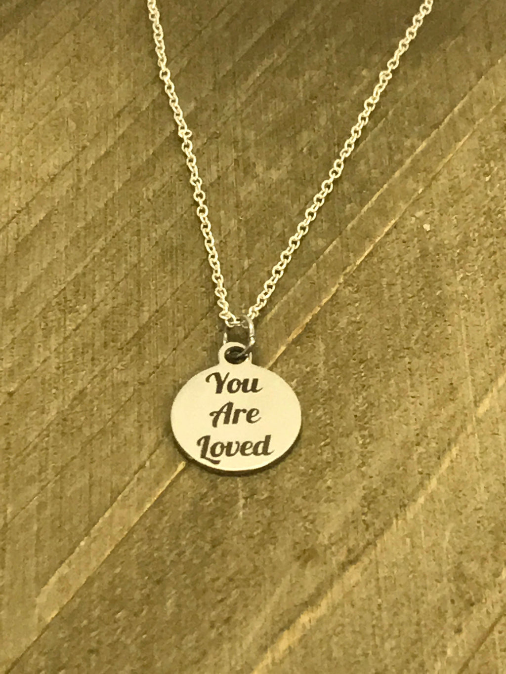 Love Jewelry, You Are Loved Necklace, You Are Loved Jewelry, Daughter Jewelry Gift, Christian Love Gift, Wife Love Gift, Loved Reminder