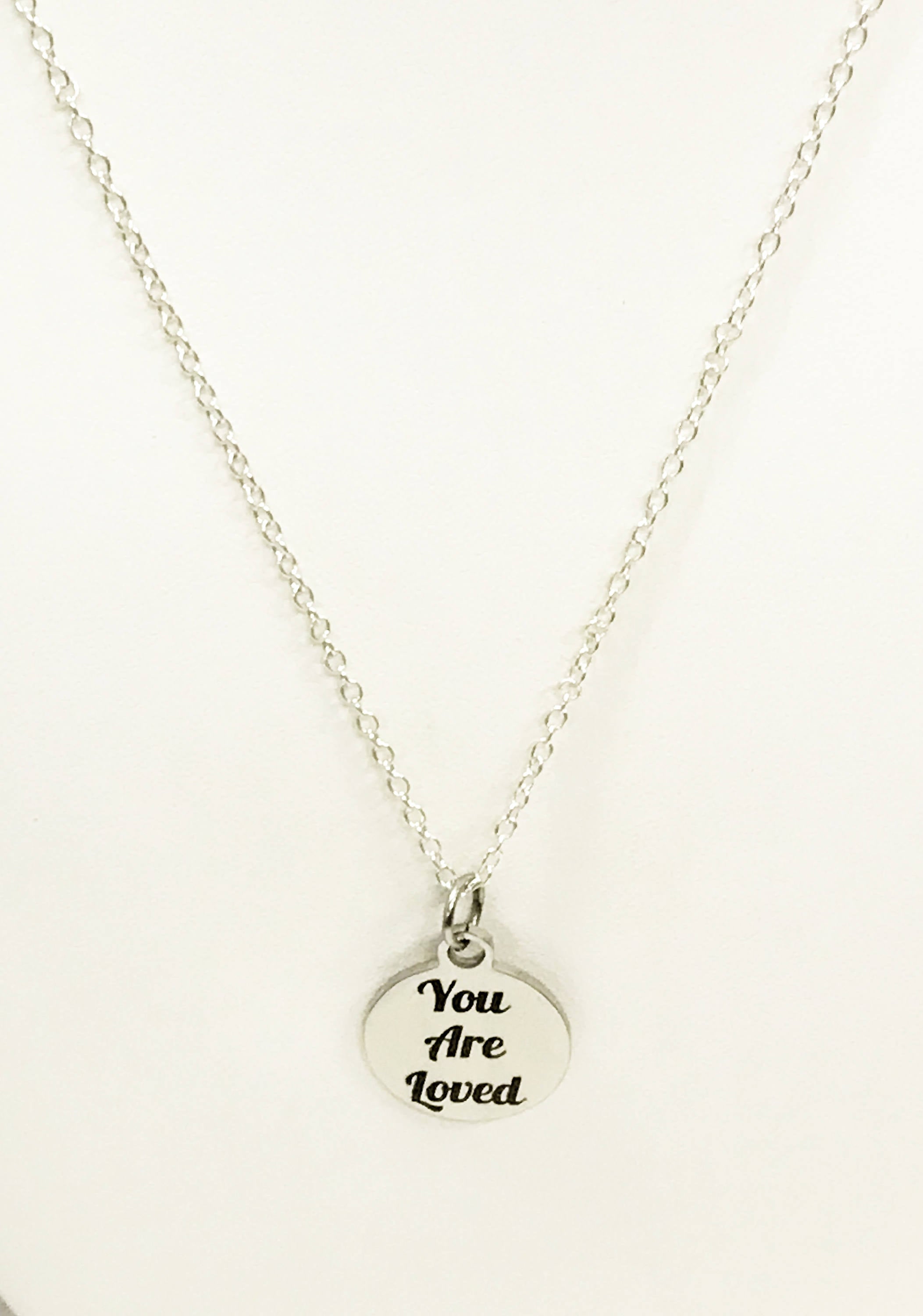 Love Jewelry, You Are Loved Necklace, You Are Loved Jewelry, Daughter Jewelry Gift, Christian Love Gift, Wife Love Gift, Loved Reminder
