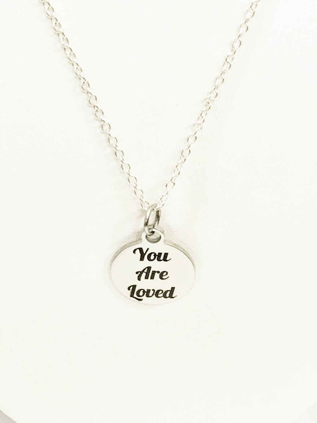 Love Jewelry, You Are Loved Necklace, You Are Loved Jewelry, Daughter Jewelry Gift, Christian Love Gift, Wife Love Gift, Loved Reminder