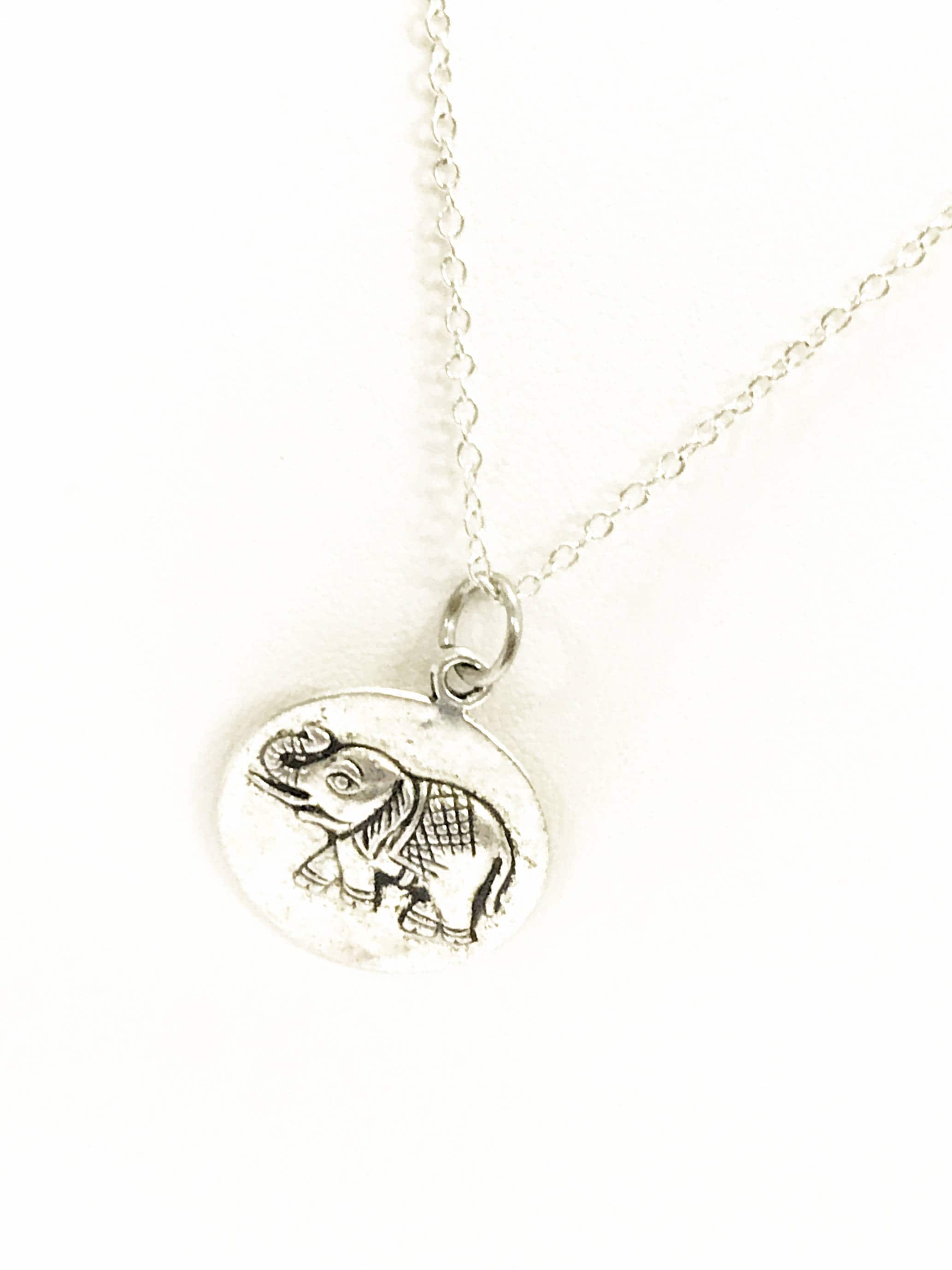 Good Luck Jewelry, Good Luck Necklace, Elephant Jewelry, Elephant Necklace, Good Luck Charm, Wishing You Good Luck, Elephant Gifts For Her