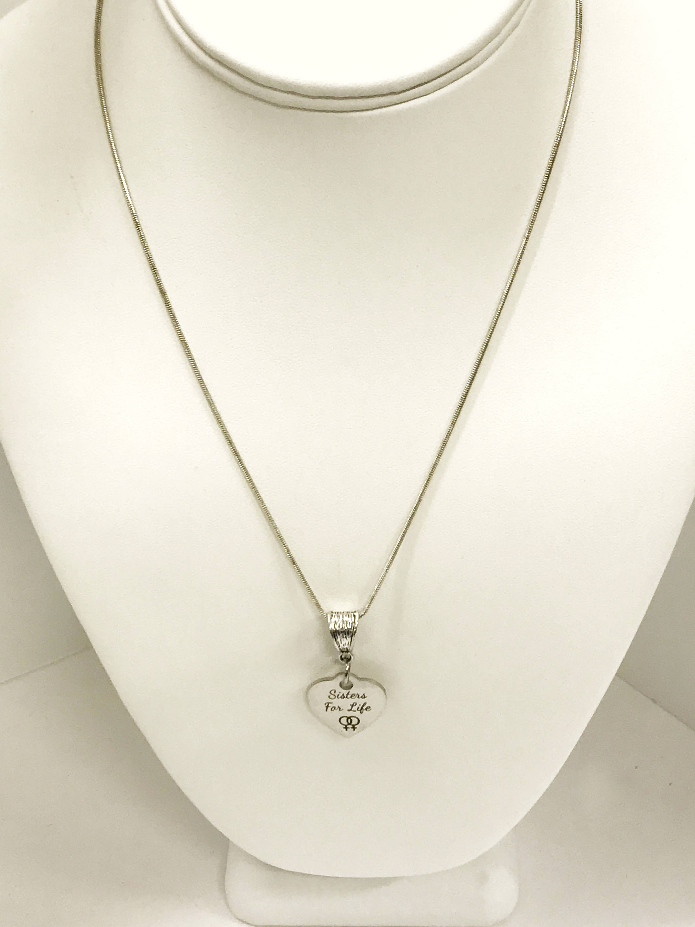 Sister Jewelry, Sisters For Life Necklace, Sisters Jewelry, Sister Gift, Sister BFF Necklace, Sister Gift, Sister Valentine Jewelry Gift