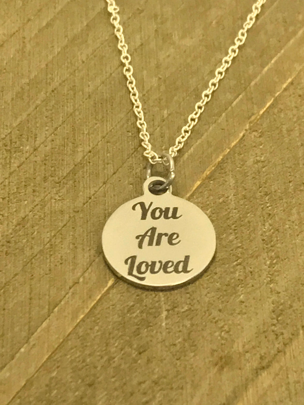 Love Jewelry, You Are Loved Necklace, You Are Loved Jewelry, Daughter Jewelry Gift, Christian Love Gift, Wife Love Gift, Loved Reminder