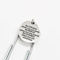 Bookmark Gift, Be Strong, Be Brave, Be Humble, Motivating Bookmark, Motivating Gift, Student Athlete Planner Bookmark, Charm Paperclip