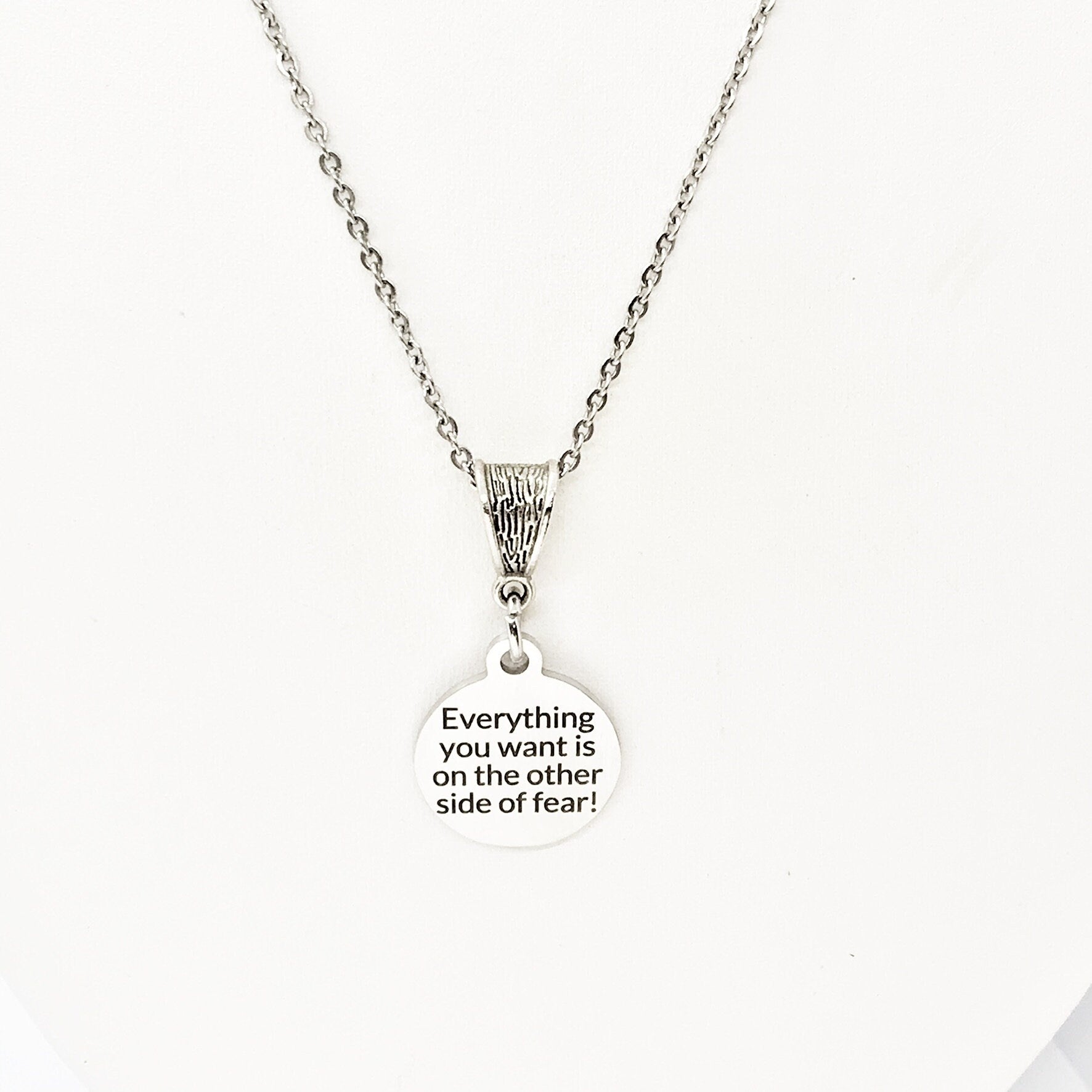 Faith Gift, Sympathy Gift, You Have Been Assigned This Mountain To Prove It Can Be Moved Necklace, Faith Necklace, Encouragement Gift