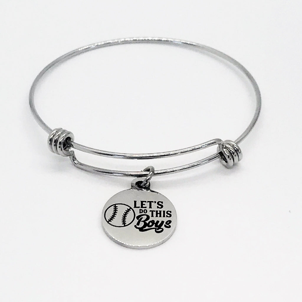 Baseball Mom Gift, Baseball Mom Bracelet, Let’s Do This Boys Bracelet, Gift For Mom, Team Mom Gifts, Back To Baseball, Baseball Mama