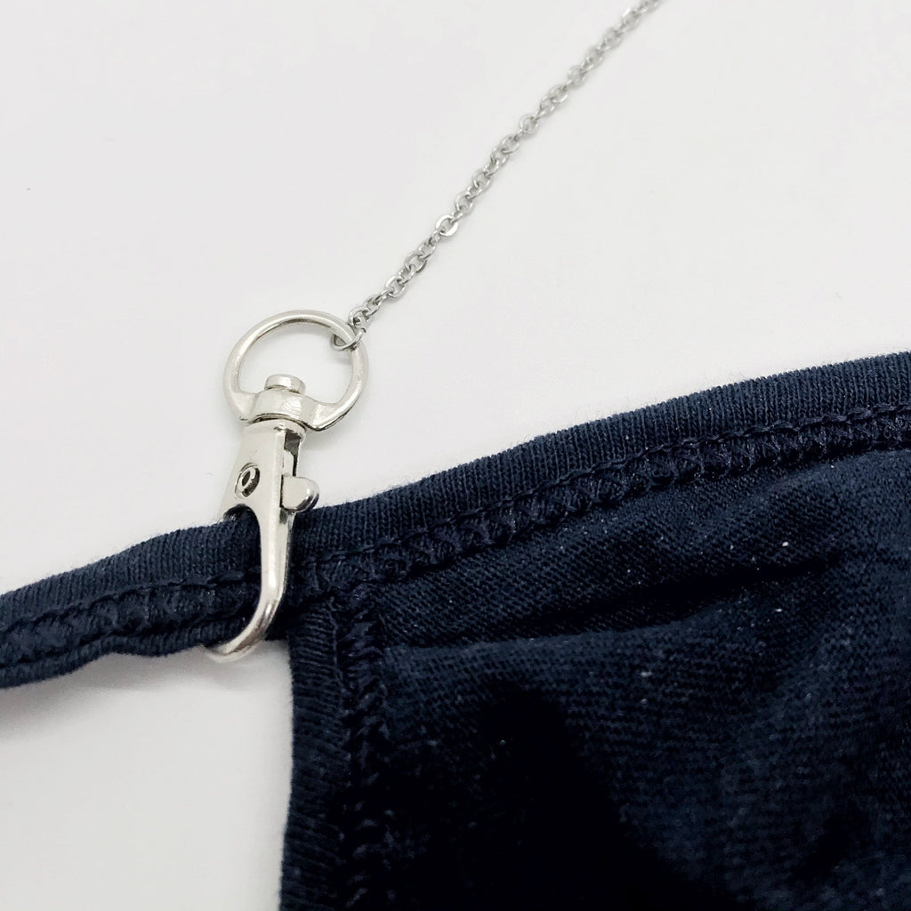Mask Chain, Mask Lanyard, Mask Connector, Neck Chain For Mask, Put On Your Positive Pants Neck Chain, Positivity Gifts, Mask Holder Chain