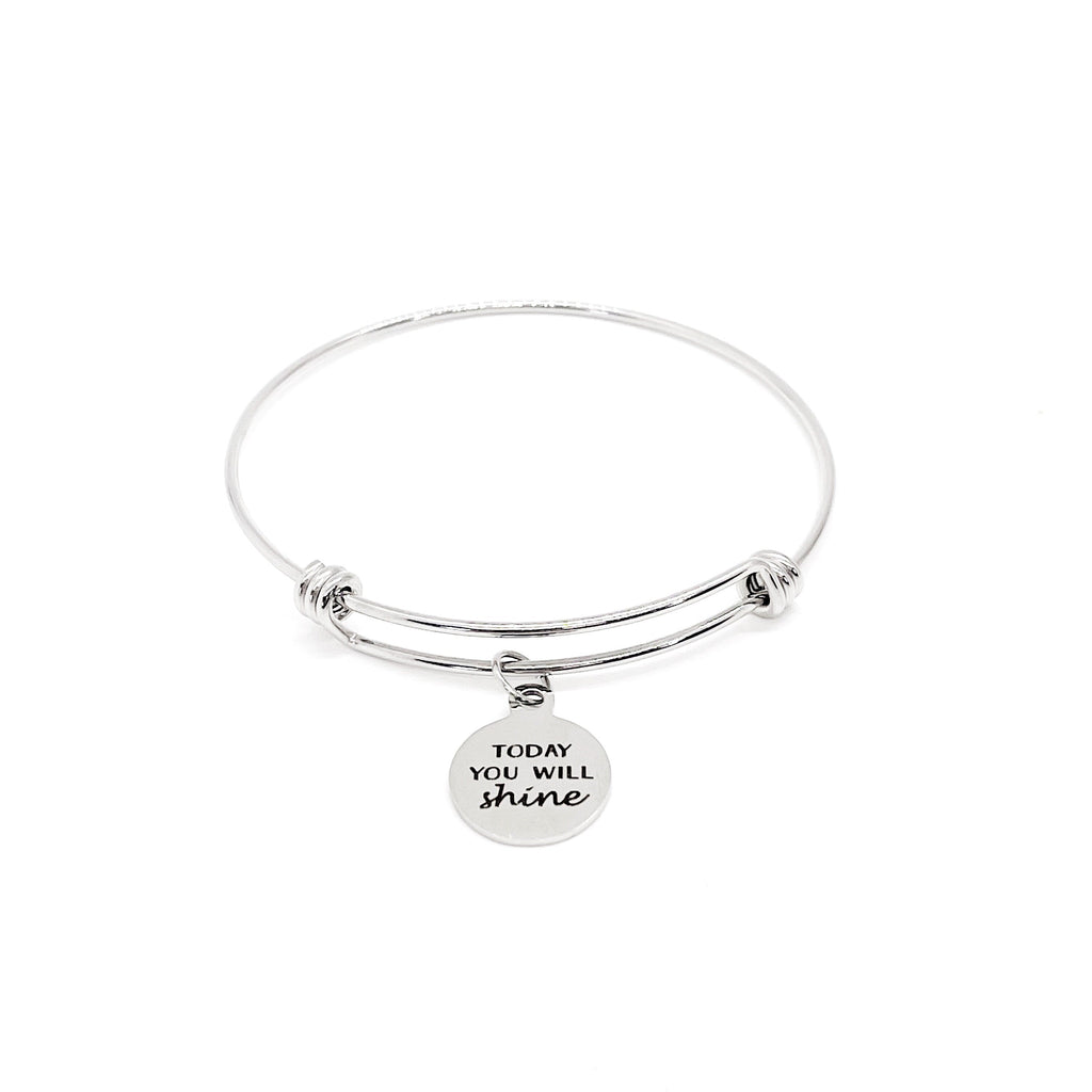 Affirmation Gifts, Today You Will Shine Bracelet, Motivating Gifts, Encouragement Gift, Gifts For Her, Daughter Gift, Wife Gifts