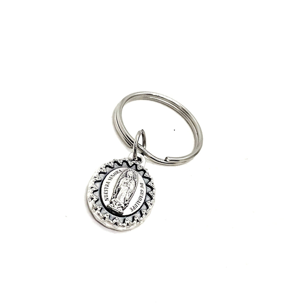 Catholic Gifts, Our Lady Of Guadalupe Keychain, Nuestra Senora De Guadalupe, Catholic Charm, Blessed Virgin Mary, Catholic Faith Gifts