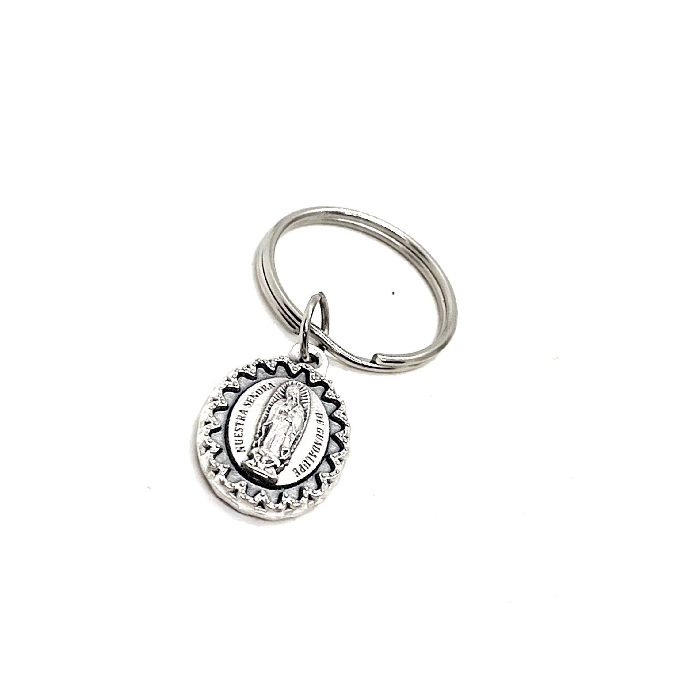 Catholic Gifts, Our Lady Of Guadalupe Keychain, Nuestra Senora De Guadalupe, Catholic Charm, Blessed Virgin Mary, Catholic Faith Gifts