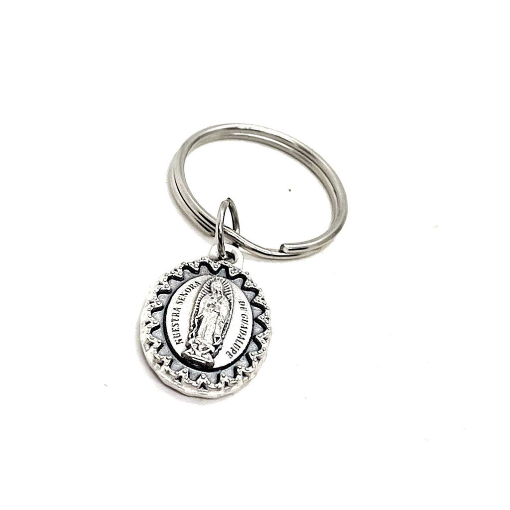 Catholic Gifts, Our Lady Of Guadalupe Keychain, Nuestra Senora De Guadalupe, Catholic Charm, Blessed Virgin Mary, Catholic Faith Gifts