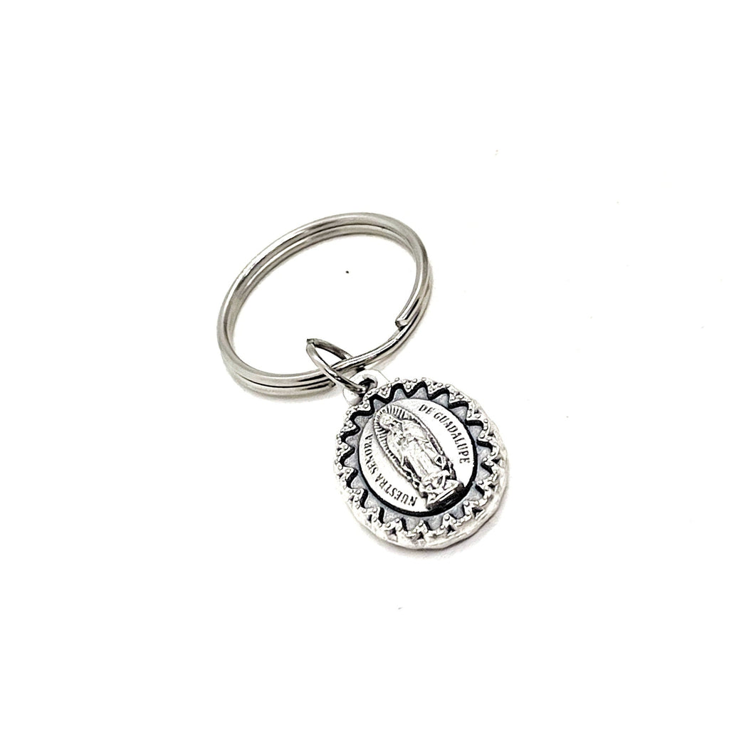 Catholic Gifts, Our Lady Of Guadalupe Keychain, Nuestra Senora De Guadalupe, Catholic Charm, Blessed Virgin Mary, Catholic Faith Gifts