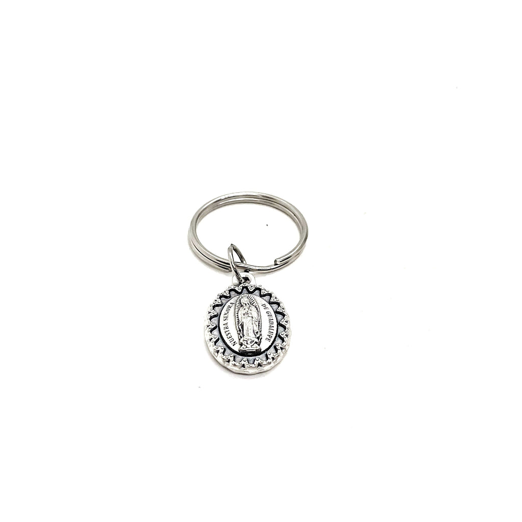 Catholic Gifts, Our Lady Of Guadalupe Keychain, Nuestra Senora De Guadalupe, Catholic Charm, Blessed Virgin Mary, Catholic Faith Gifts