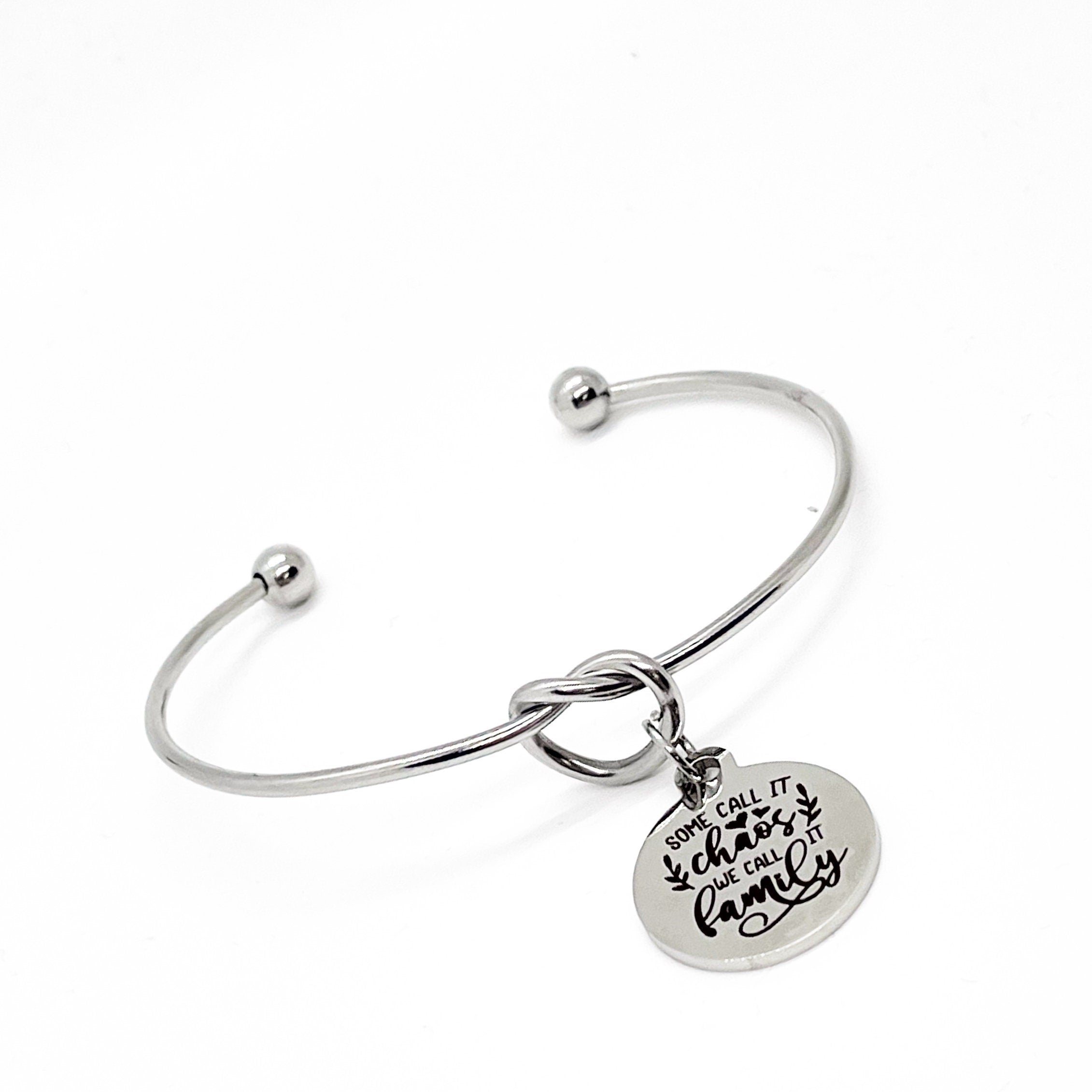 Family Gifts, Some Call It Chaos, We Call It Family Charm Bracelet, Blended Family, Mom To Many Kids, Mom Gift, Wife Gift, Sister Gift