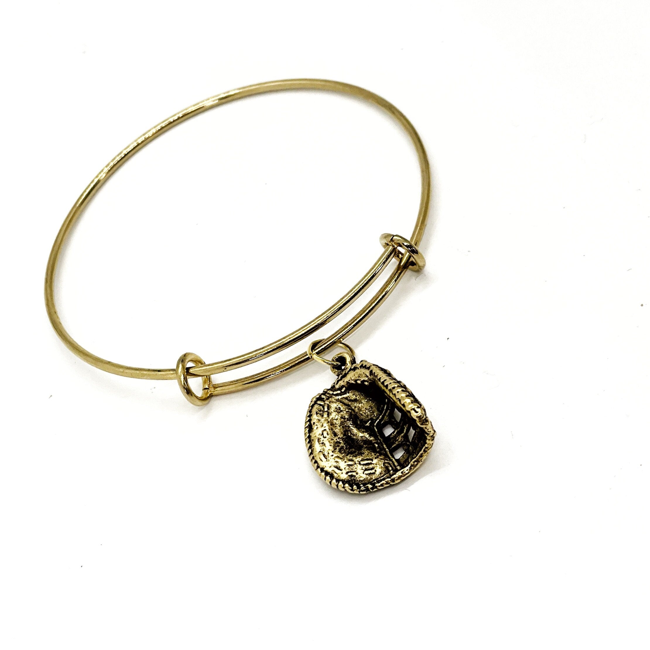 Softball Catchers Mitt Bracelet, Baseball Catcher Mom Gift, Catcher Mitt, Catcher Jewelry, Signing Day, Softball Player, Student Athlete