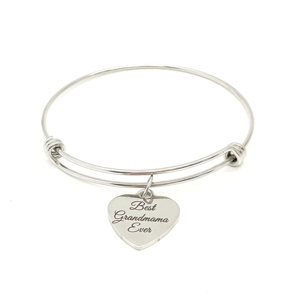 Grandmama Gift, Best Grandmama Ever Bracelet, Grandmama Christmas Gift, Grandparents Day Gift For Her, Grandmother Gift, Grandmother Name