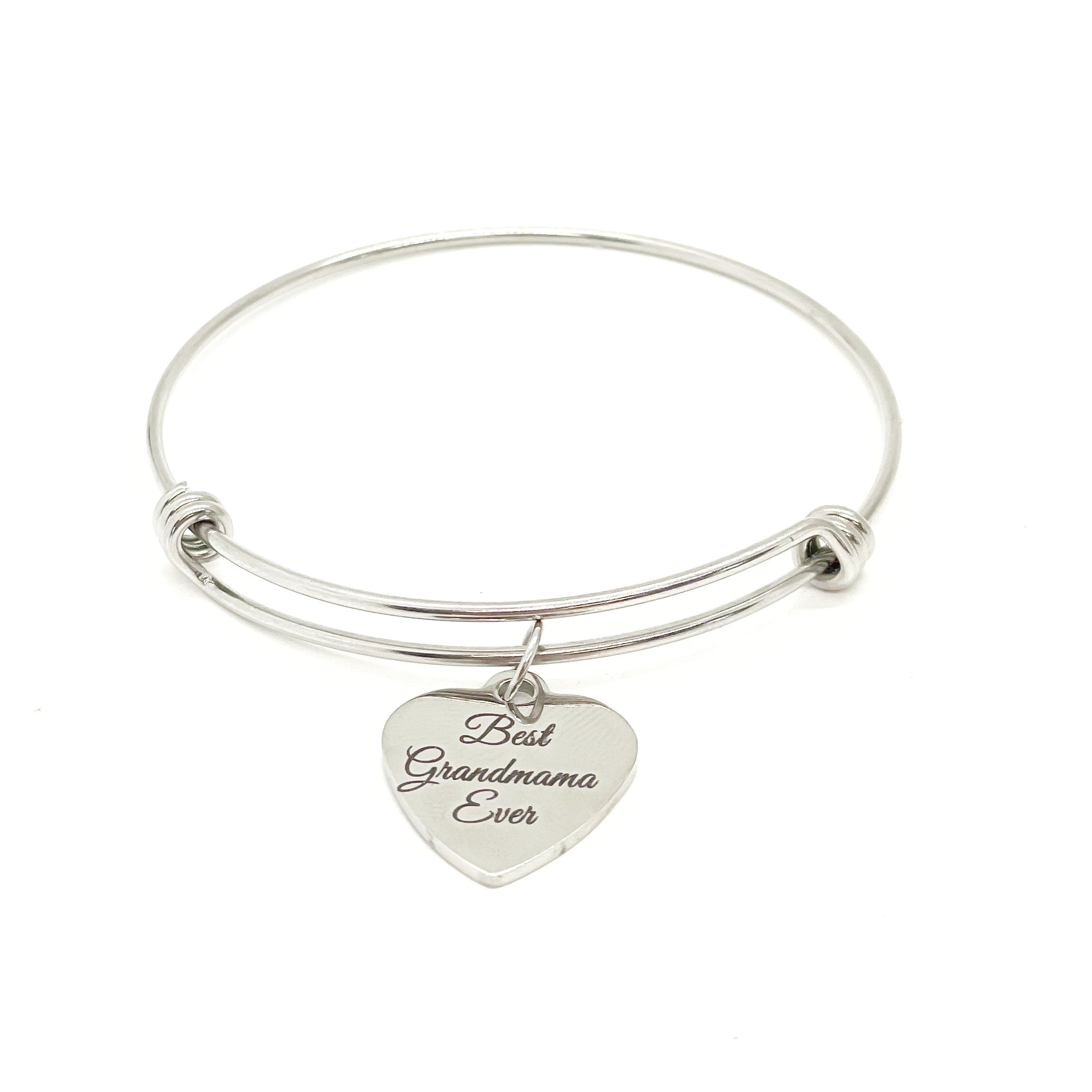 Grandmama Gift, Best Grandmama Ever Bracelet, Grandmama Christmas Gift, Grandparents Day Gift For Her, Grandmother Gift, Grandmother Name