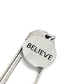 Planner Bookmark, Believe Bookmark, Charm Bookmark, Bible Bookmark, Planner Accessories, Planner Charm, Faith Gift, Reader Gift