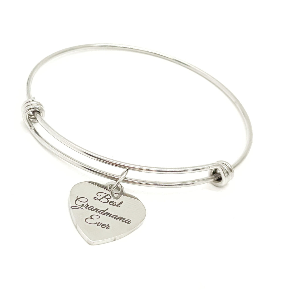 Grandmama Gift, Best Grandmama Ever Bracelet, Grandmama Christmas Gift, Grandparents Day Gift For Her, Grandmother Gift, Grandmother Name