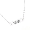 Medical Awareness Jewelry, Gastric Bypass Necklace, No Blind NG, No NSAIDS, Medical Condition Jewelry, Gastric Bypass Notice, Medical Notice