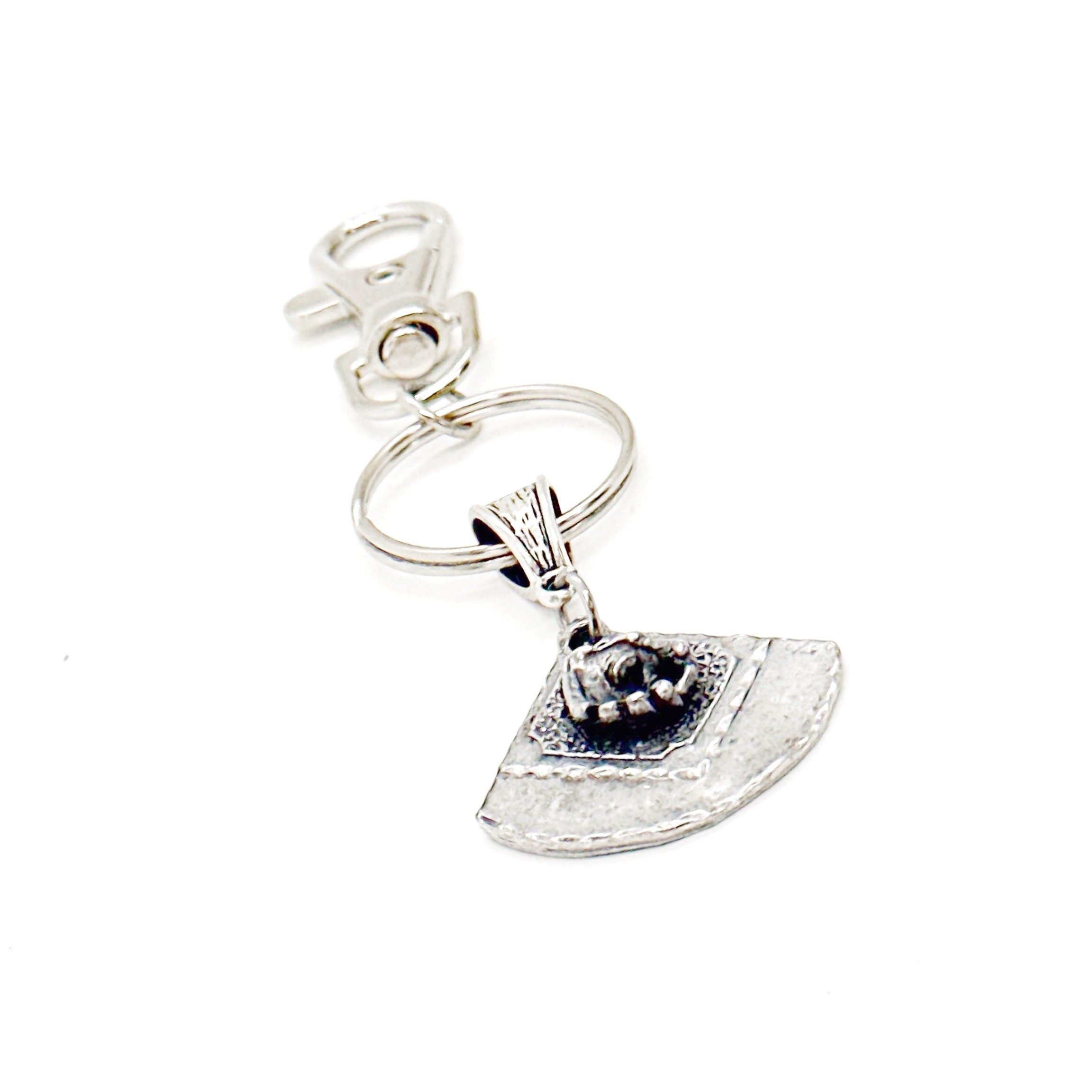 Softball Glove Ball And Field Clip On Charm Keychain, Softball Player Gift, Making The Softball Team, Daughter Gift, Granddaughter, Coach
