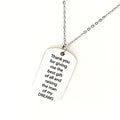 Thank You For Giving Me The Best Gift Of All And Raising The Man Of My Dreams Necklace, Wedding Gift For Mother In Law, Mother In Love Gift