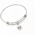 Basketball Mom Charm Bracelet, Basketball Mom Gift,  Basketball Gift For Her, Wife Gift, Team Mom, Coach’s Wife, Jewelry Gifts