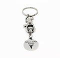 Yellow Jacket Allergy Medical ID Awareness Keychain, Medical Notification, Diabetic, Insulin Dependent, Medical Caduceus,  Caregiver